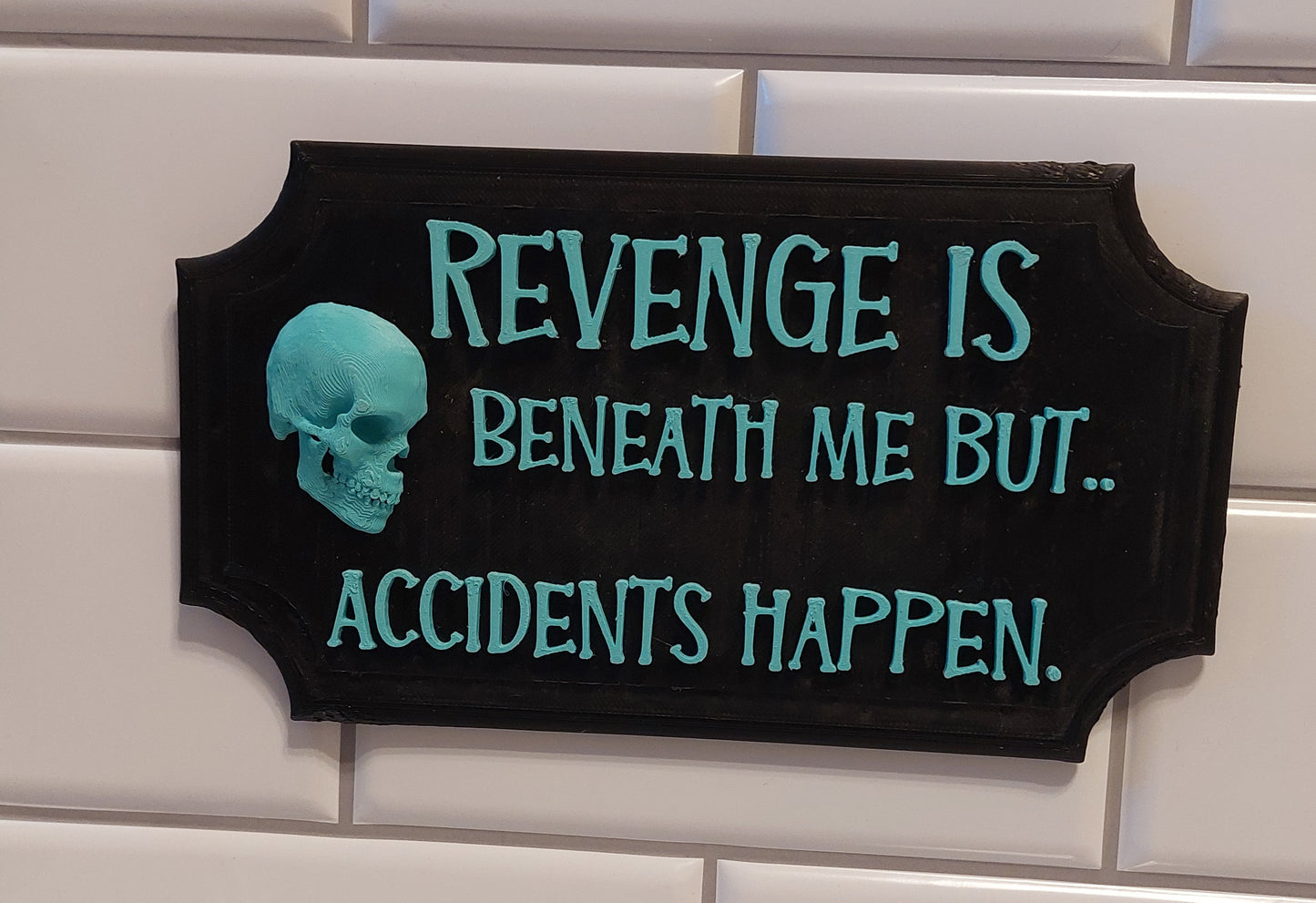 Revenge sign