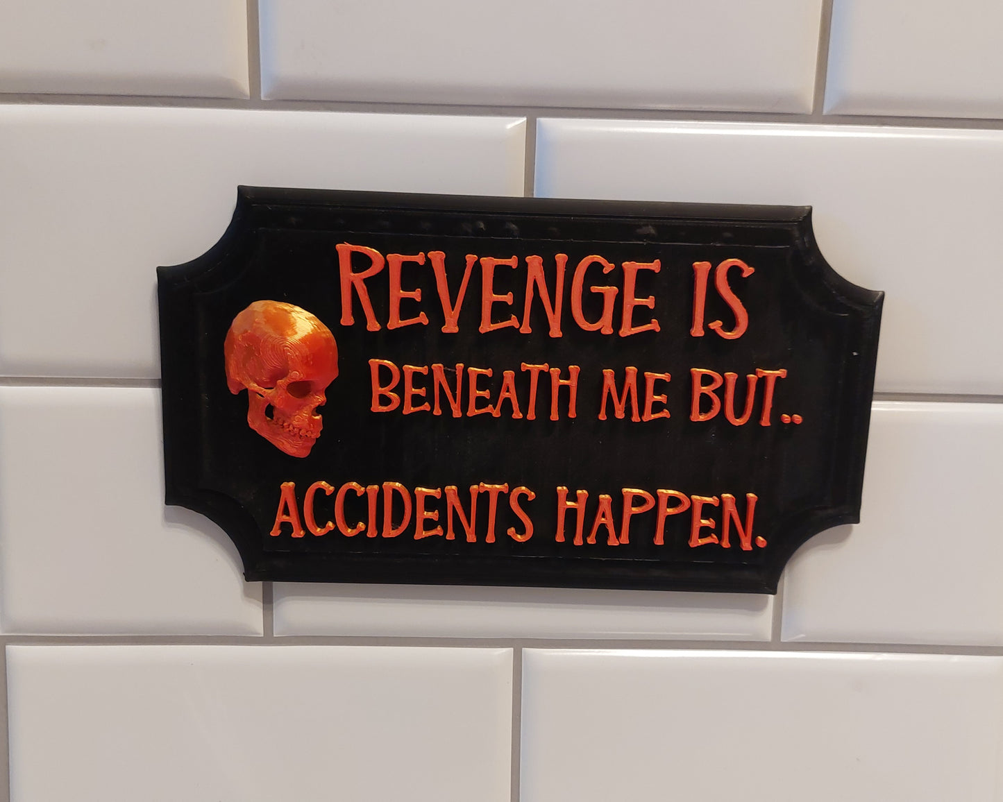 Revenge sign