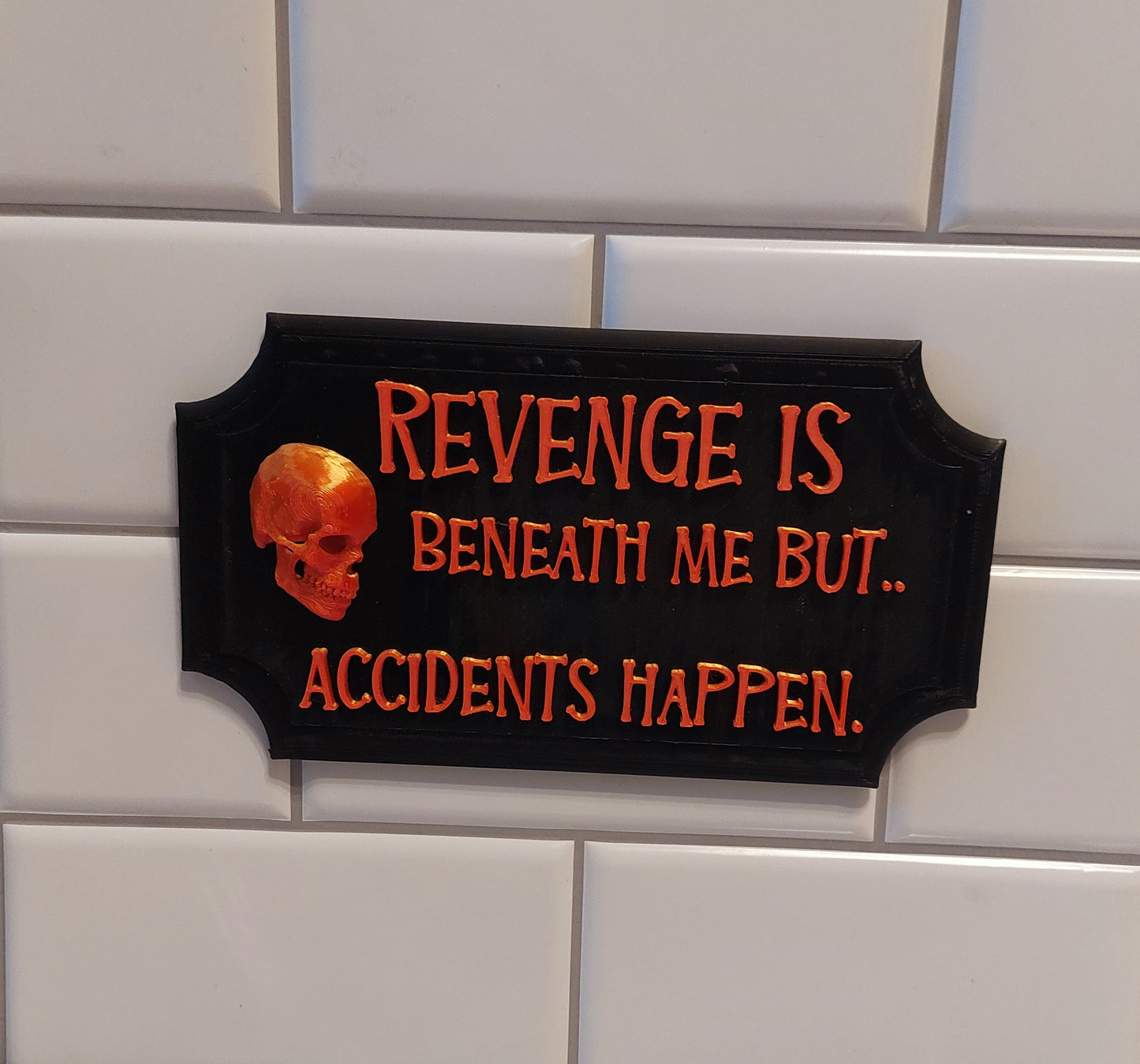 Revenge sign