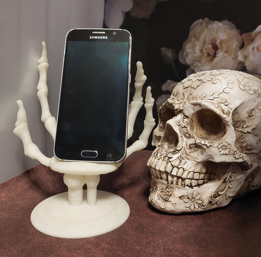 Digital Skeleton Phone Stand