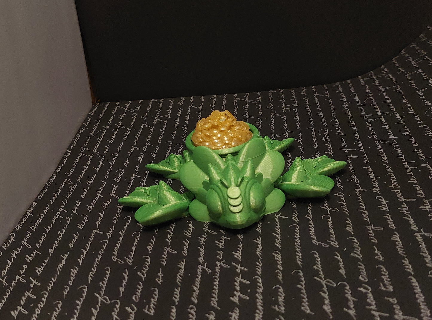 Lucky pot of gold turtle