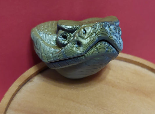 Rattle Snake Head Magnet